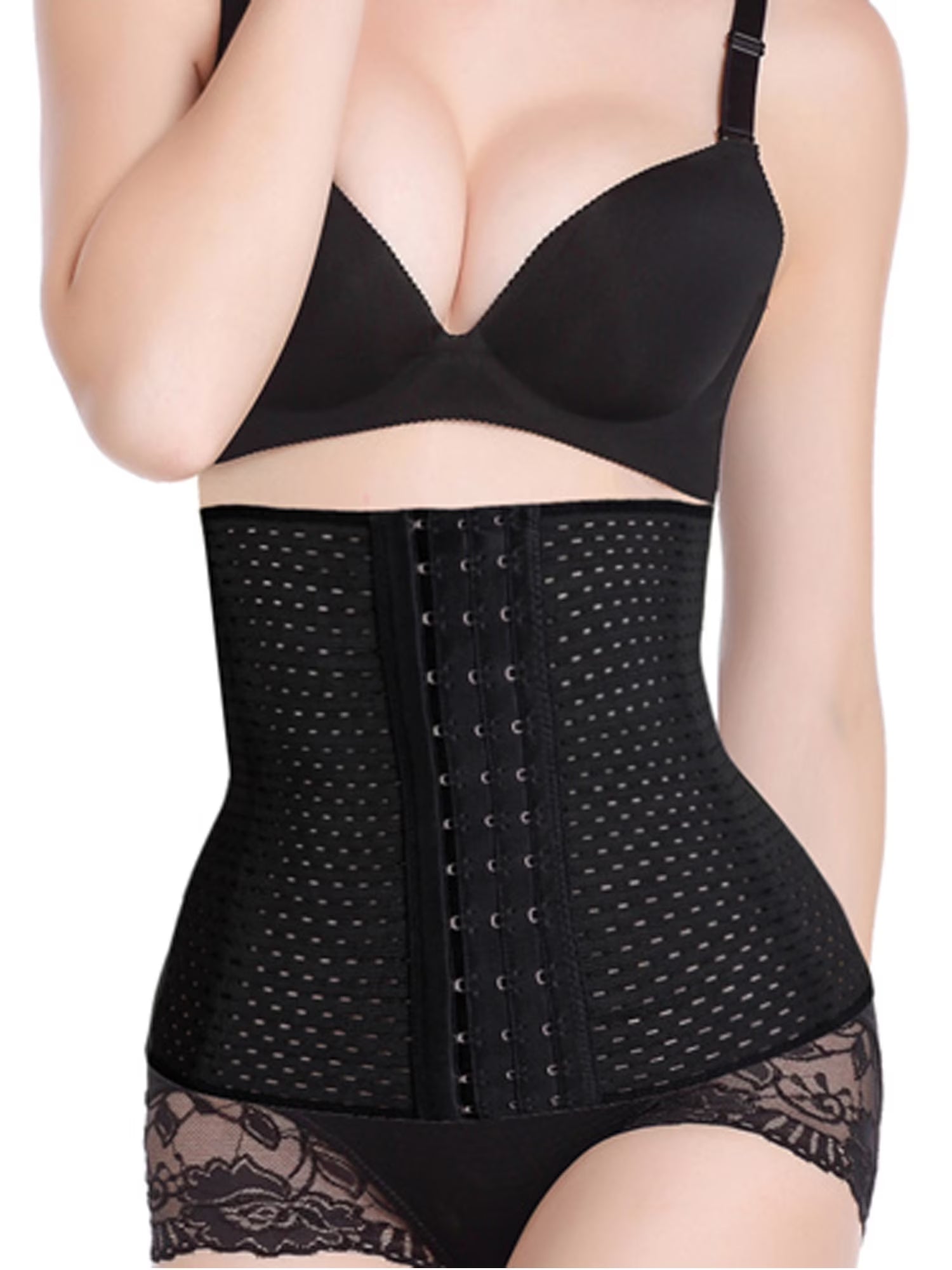 Mujeres Control Ultra Firme Fajas Cintura Entrenador Cuerpo Moldeador Quemador De Grasa Fitness Entrenamiento Pérdida De Peso Corsé Cincher Talla Grande